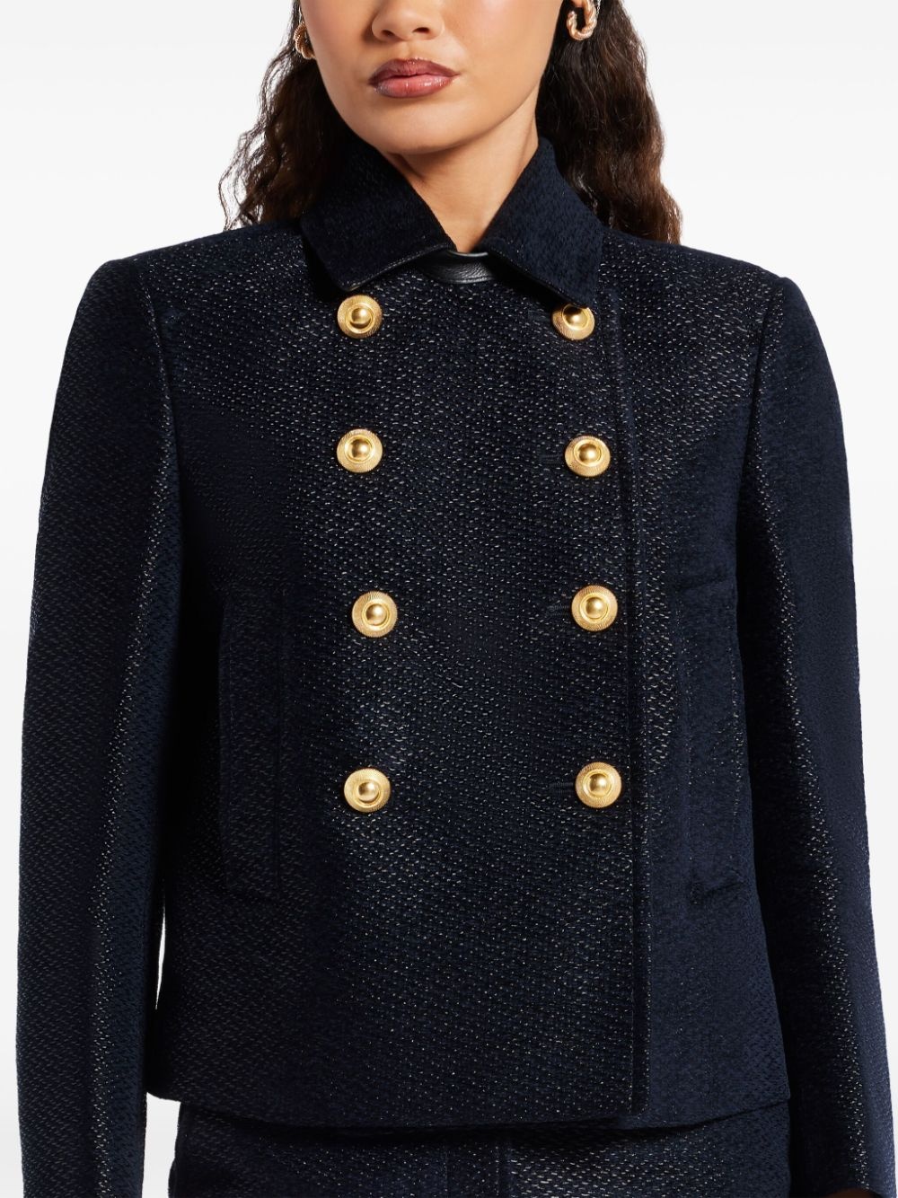 Cropped Peacoat - 5