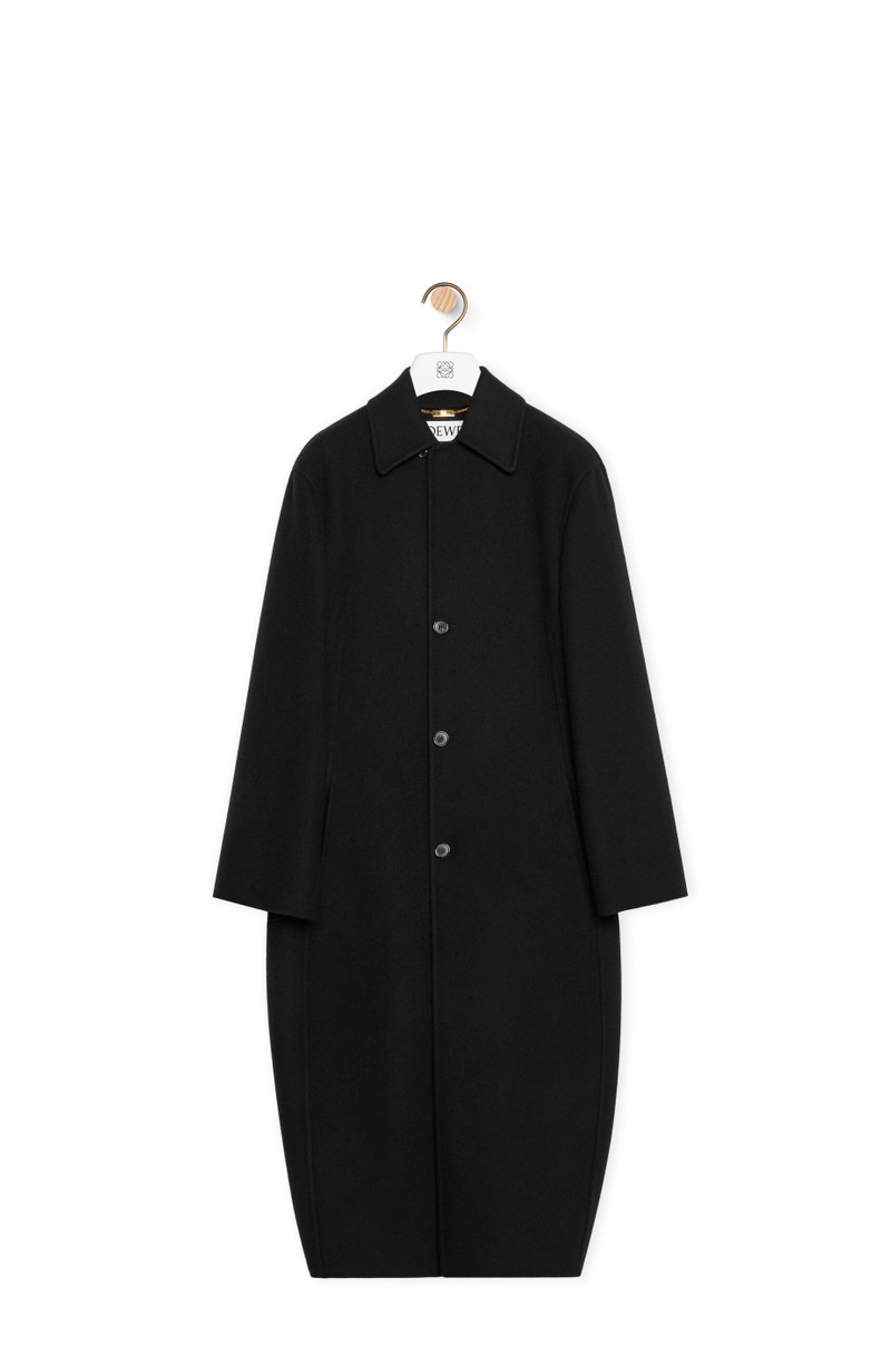 Balloon coat in wool 1