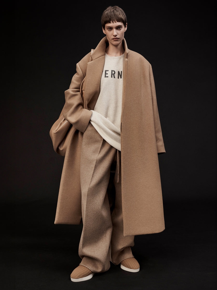 Melton Wool Overcoat - 2