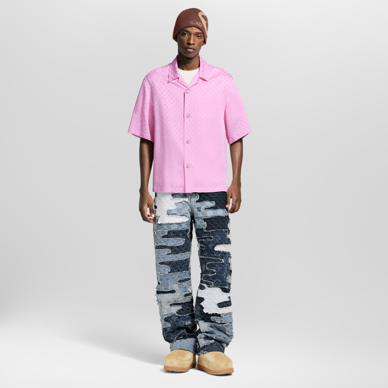 Louis Vuitton Graphic Jacquard Short-Sleeved Shirt outlook