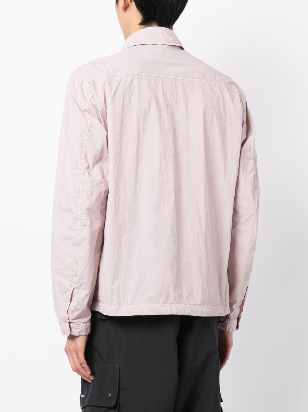 chest-pocket zip-up jacket - 4