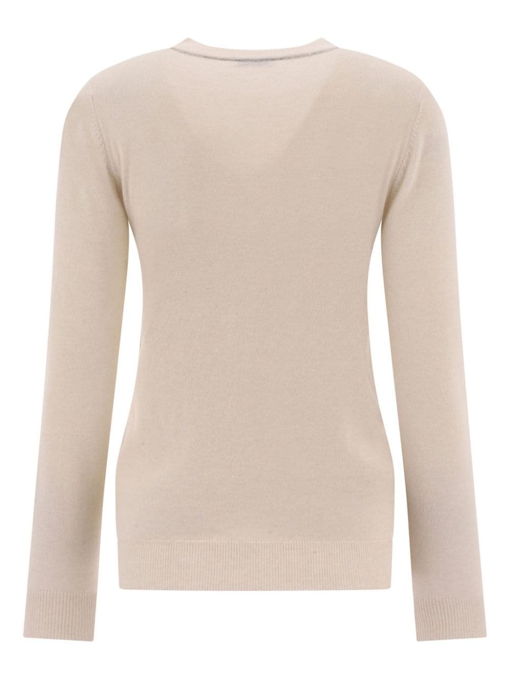 crew-neck cashmere jumper - 2