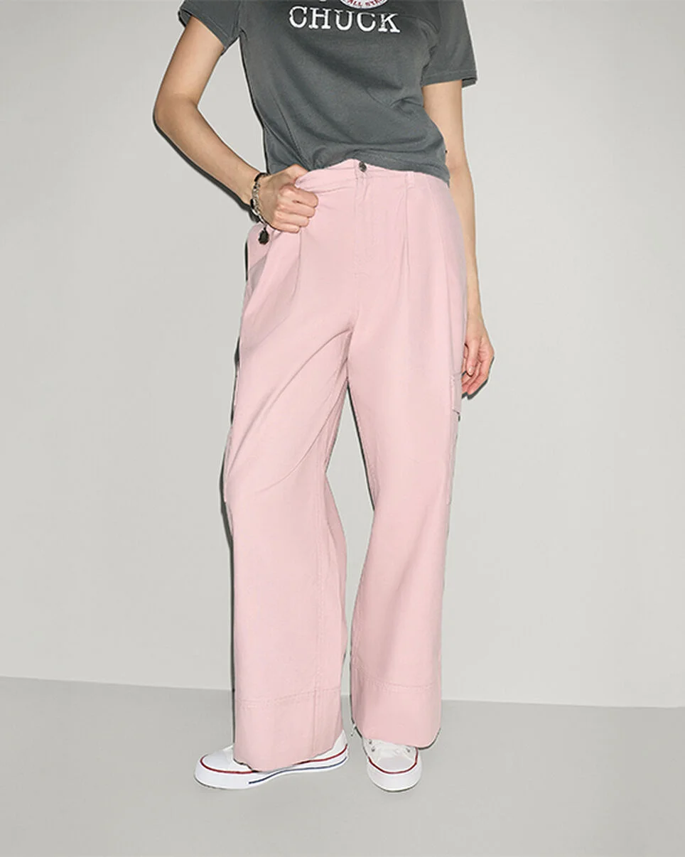 Utility Wide-Leg Pants - 1