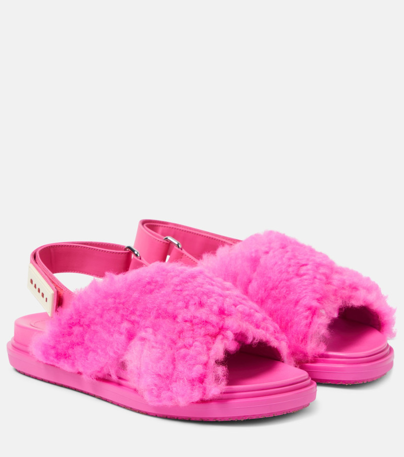 Fussbett shearling sandals 1