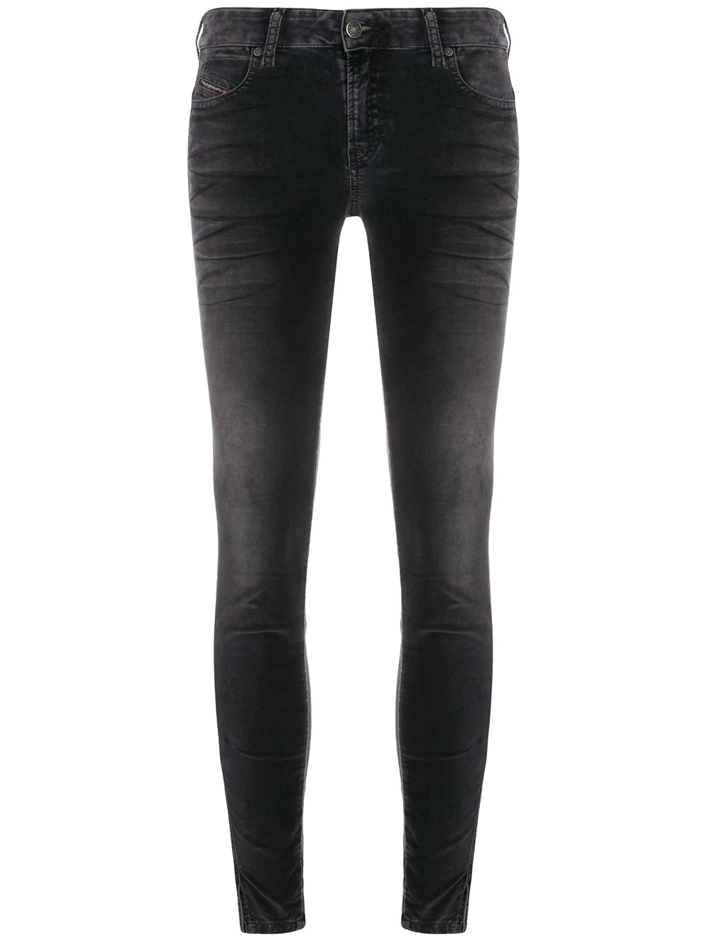 slim-fit mid rise jeans - 1