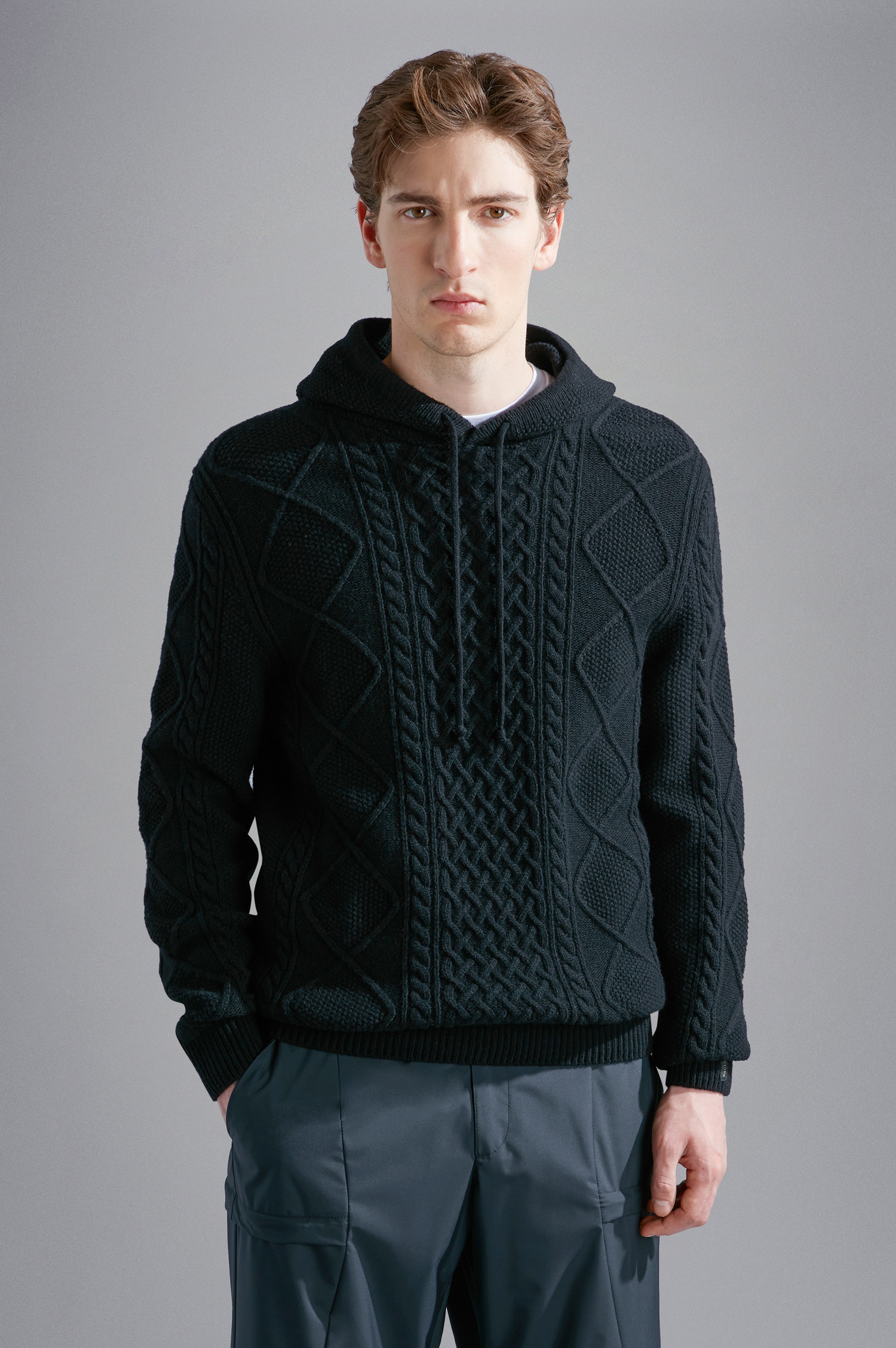 RE-WOOL HOODIE SWEATER - 6