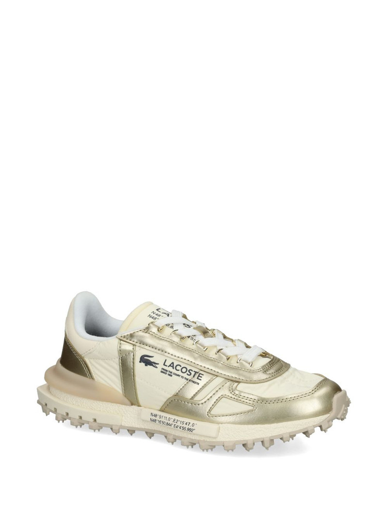 LACOSTE Elite Active metallic-detail sneakers outlook