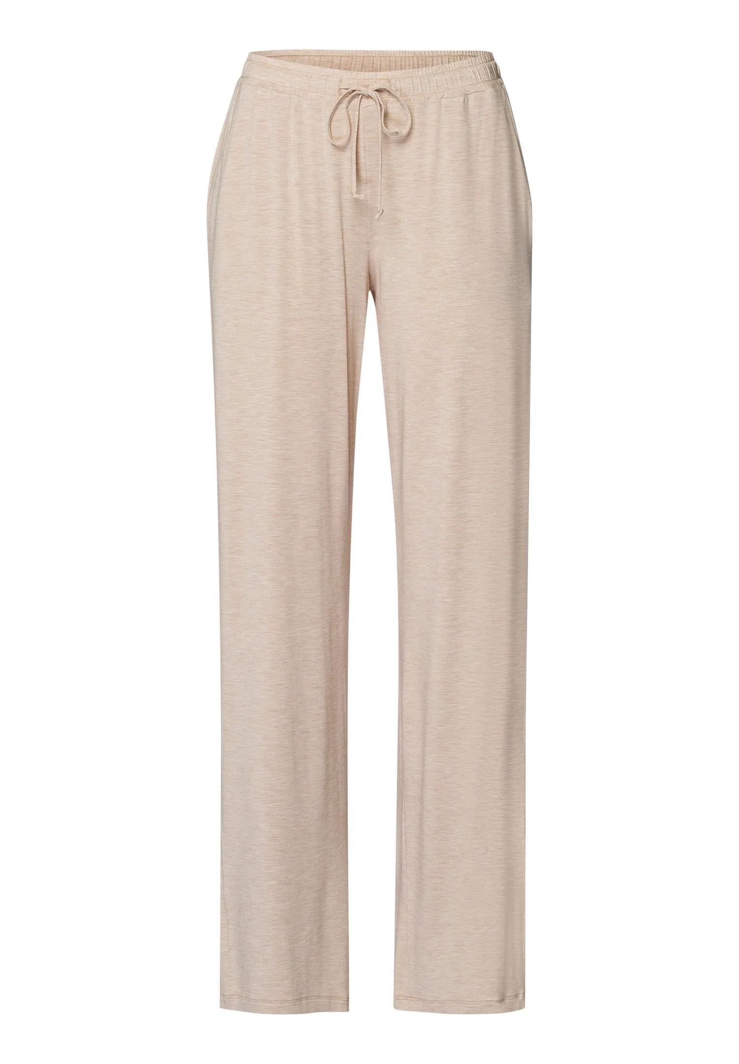 Natural Elegance Drawstring Lounge Pants - 1