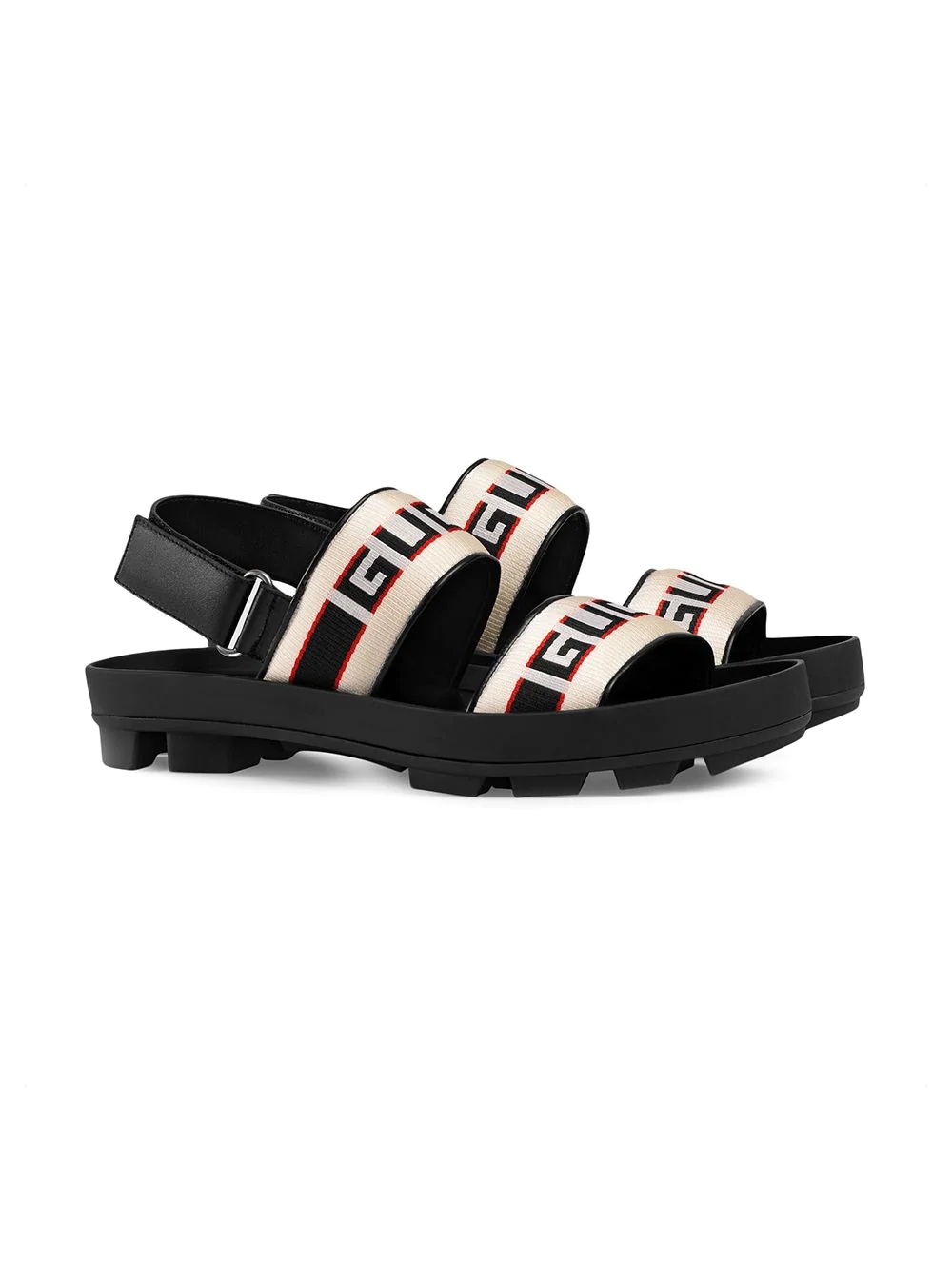 Gucci stripe strap sandal - 3