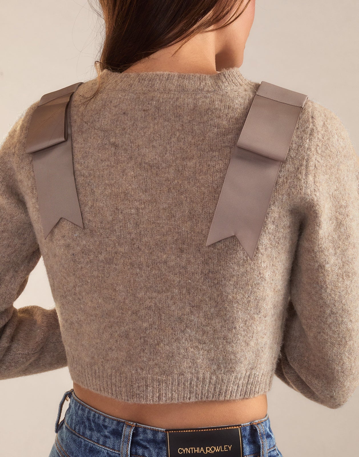 Ivy Cropped Wool Cardigan - 7