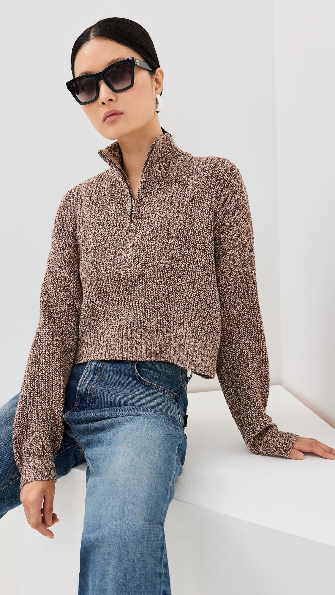 Cropped Hampton Sweater - 1