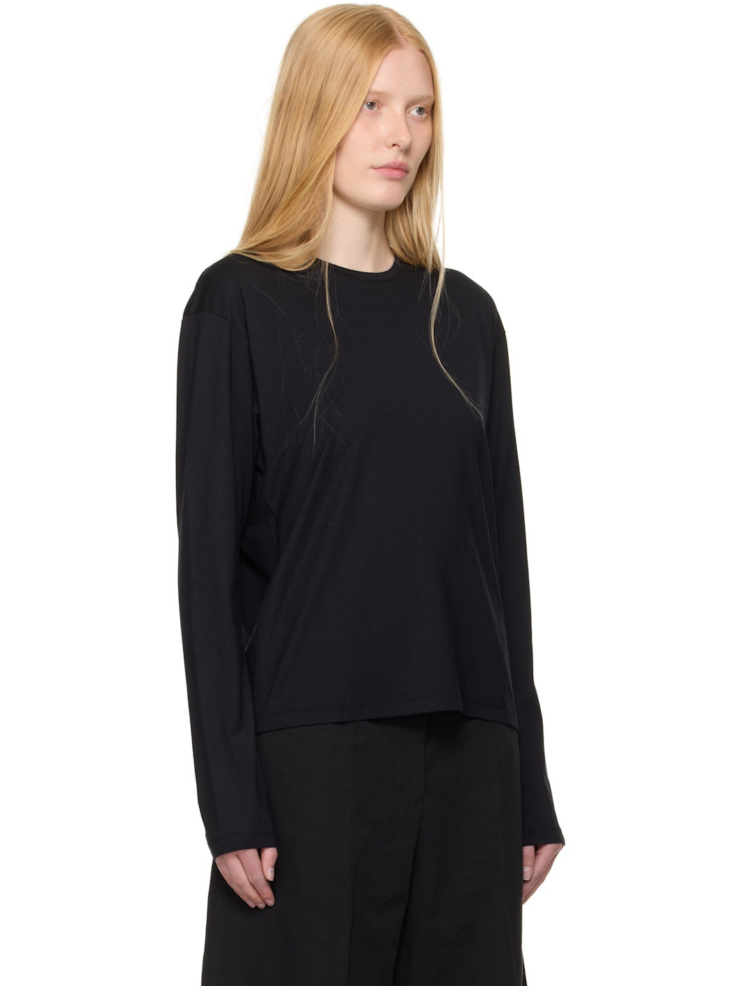 Black Classic Long-Sleeve T-shirt - 2