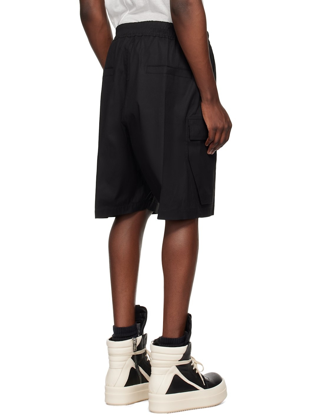 Black Porterville Cargobela Shorts - 3