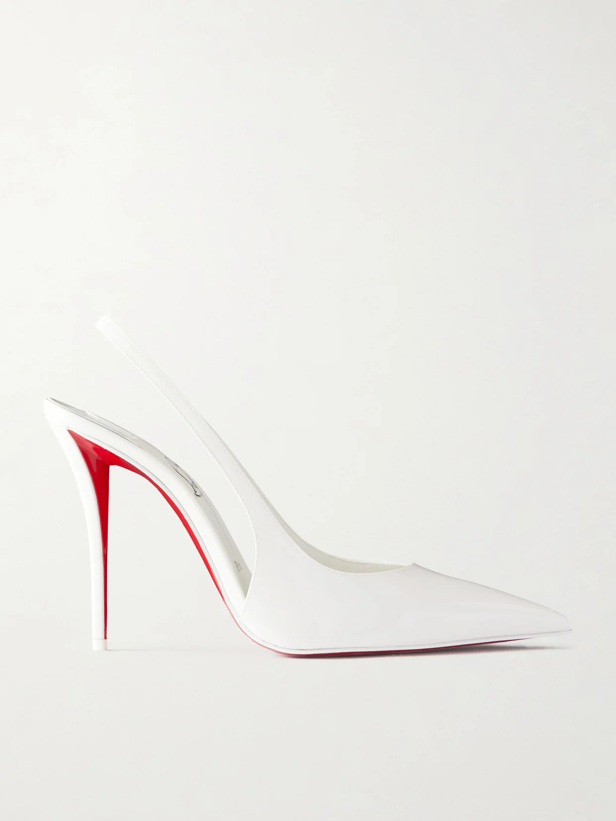 Miss Z 100 Patent-leather Slingback Pumps - 1