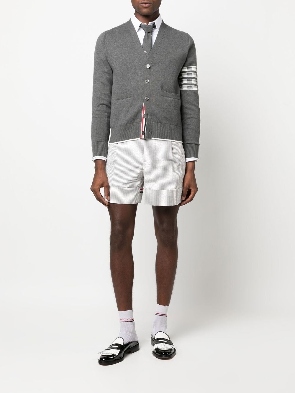 Hector 4-Bar V-neck cardigan - 2