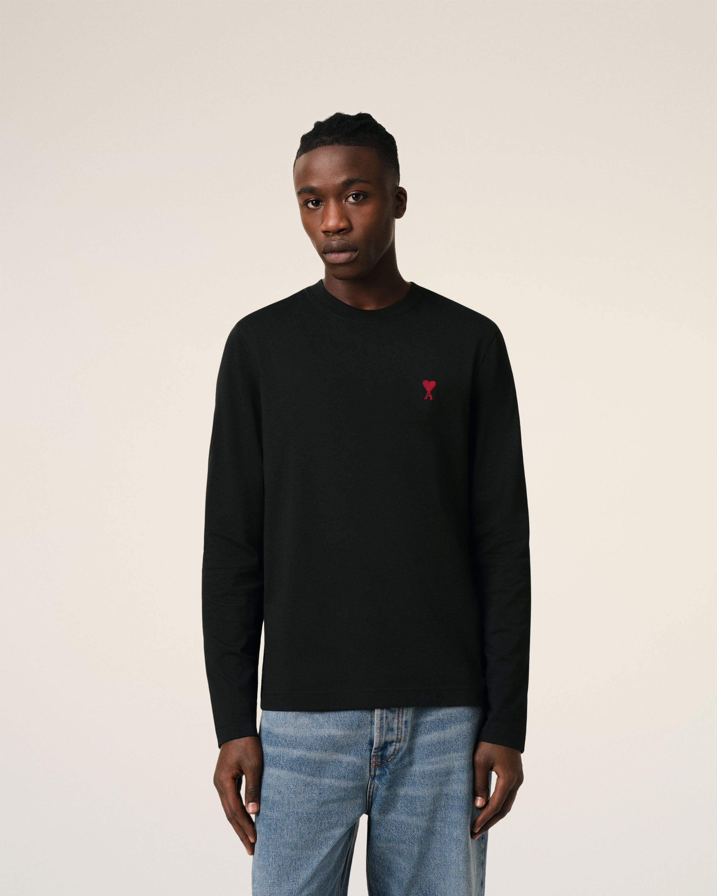 RED AMI DE COEUR LONG SLEEVES T-SHIRT - 10