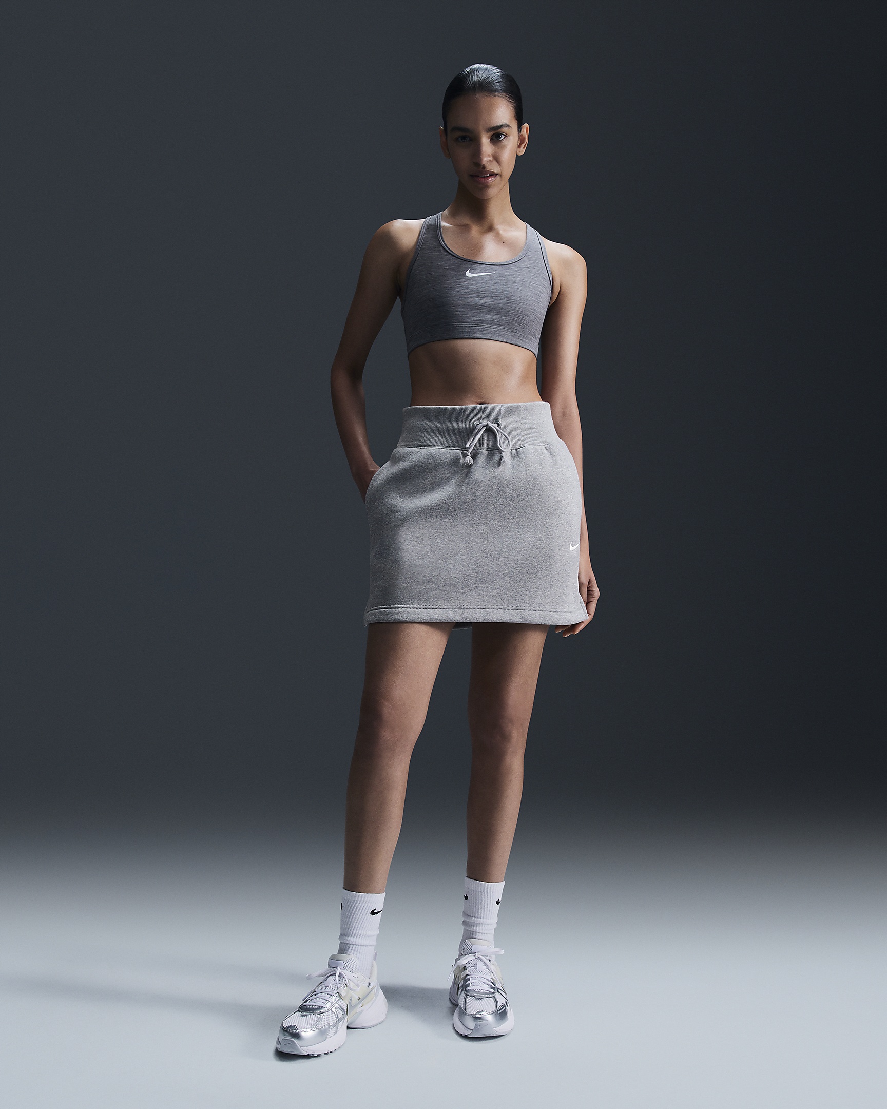 Nike Sportswear Phoenix Fleece Women's Slim Mini Skirt - 1