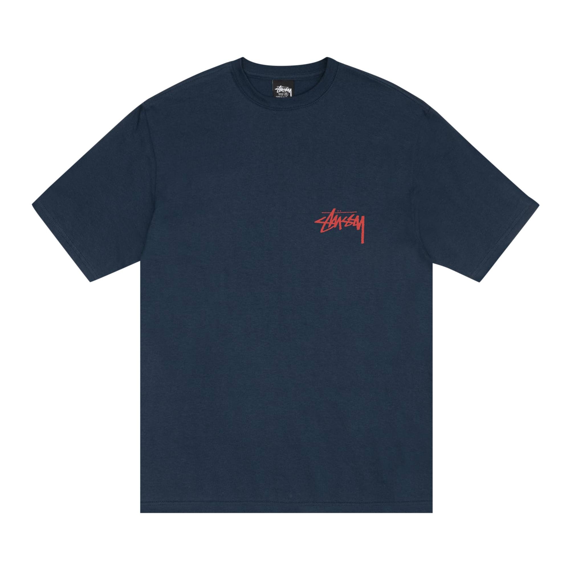 Stussy Skate Tough Tee 'Navy' - 1