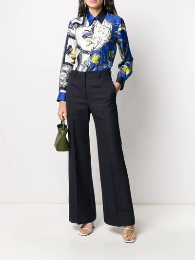 Salvatore Ferragamo graphic print shirt outlook