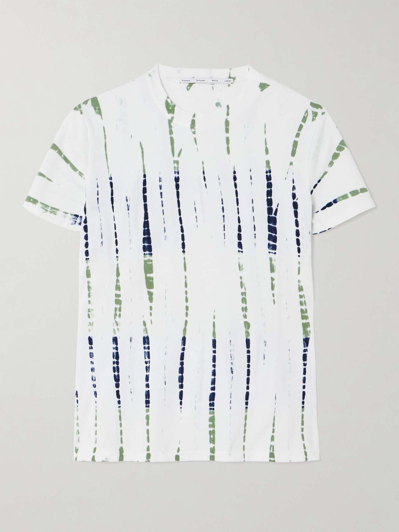 Finley tie-dyed cotton-blend jersey T-shirt 1