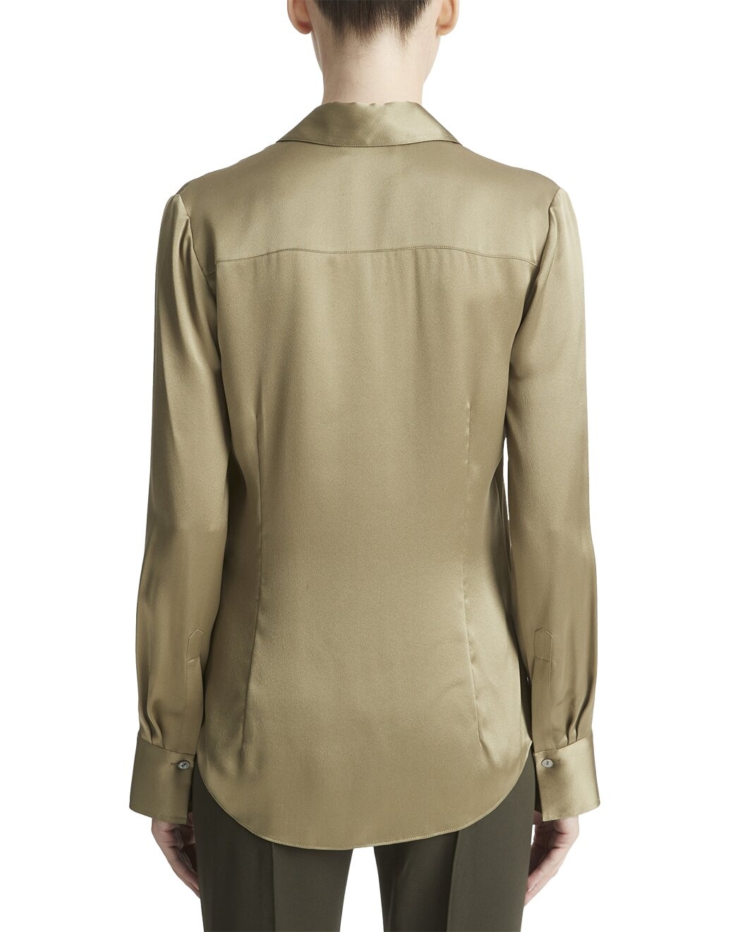Vince Chest Pocket Silk Blouse - 2