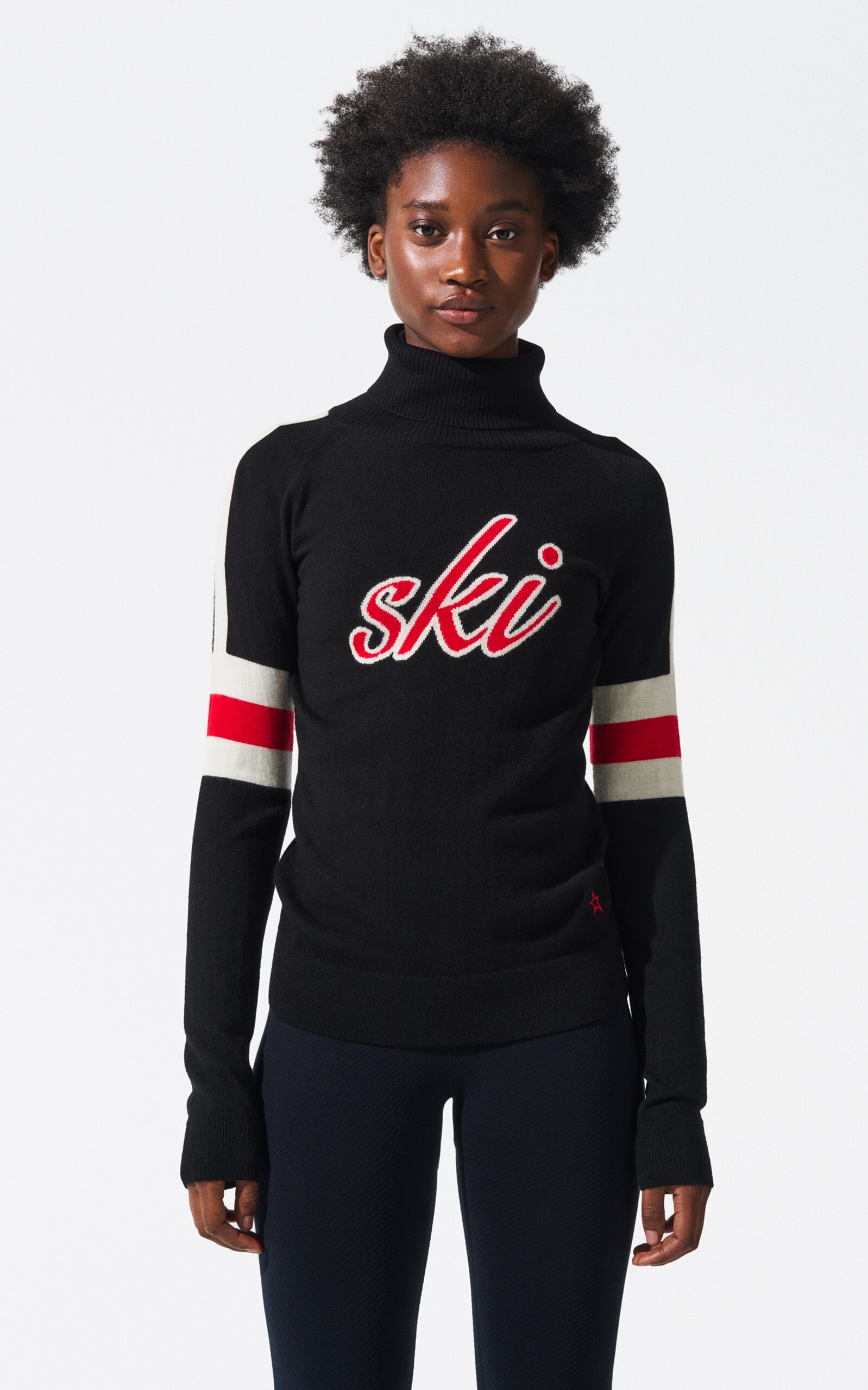 Neve Merino Wool Sweater black - 1