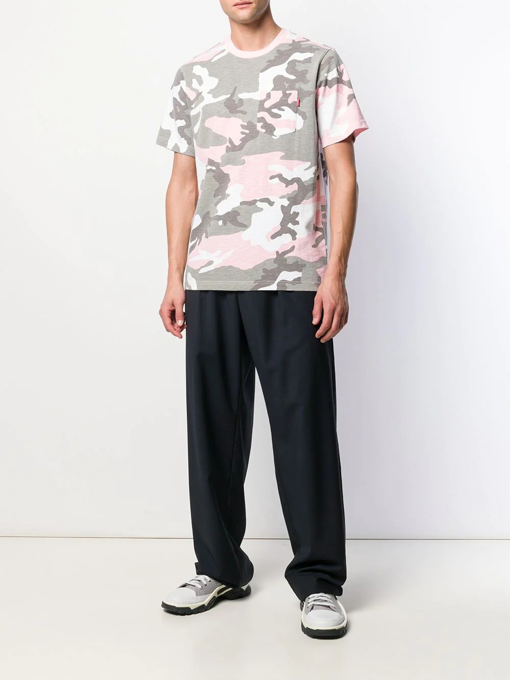 camouflage pocket T-shirt - 2