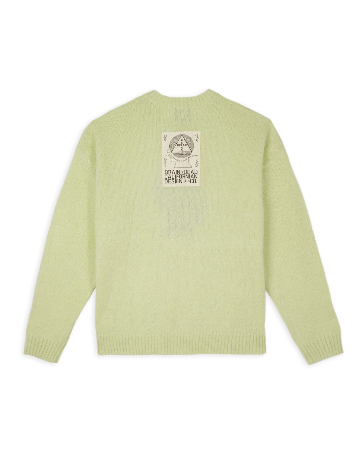 Logohead Pile Crewneck Sweater - Melon - 2