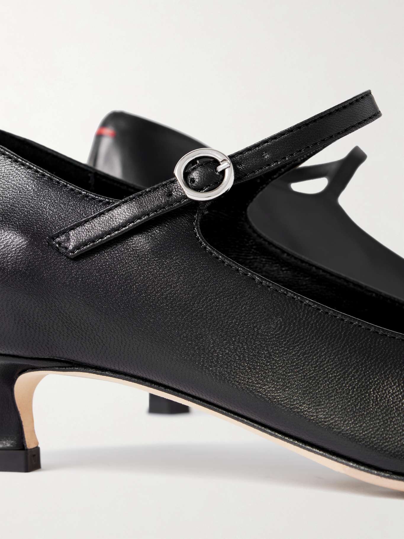 Polina leather pumps Black - 4