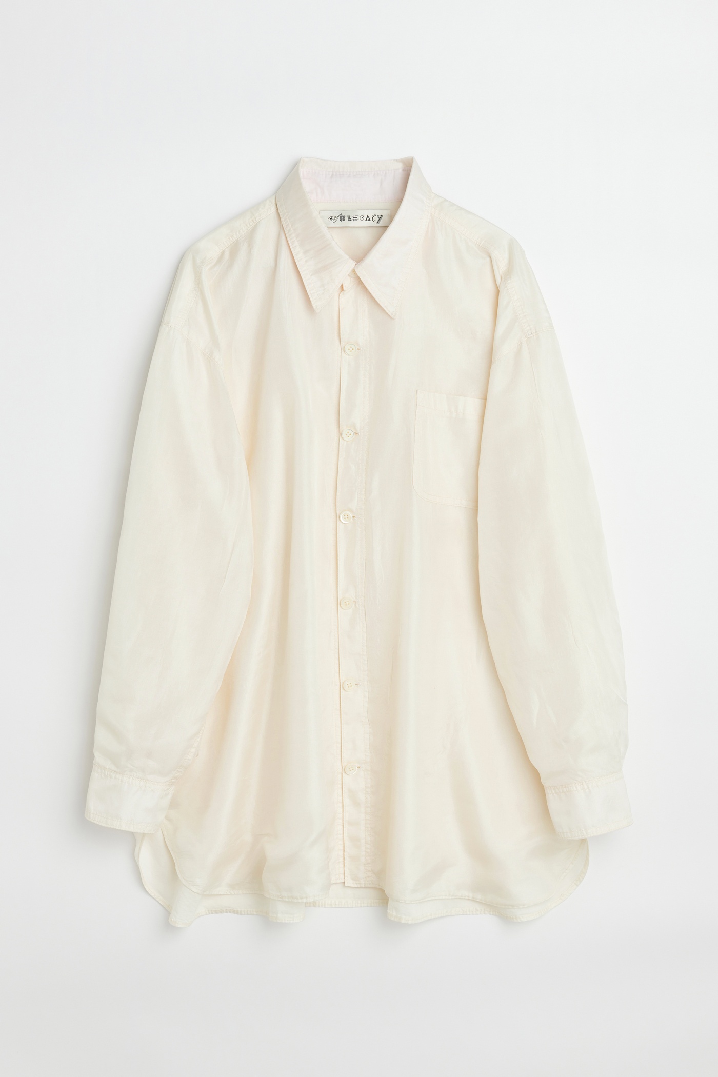 Darling Shirt Champagne Cotton Silk - 1