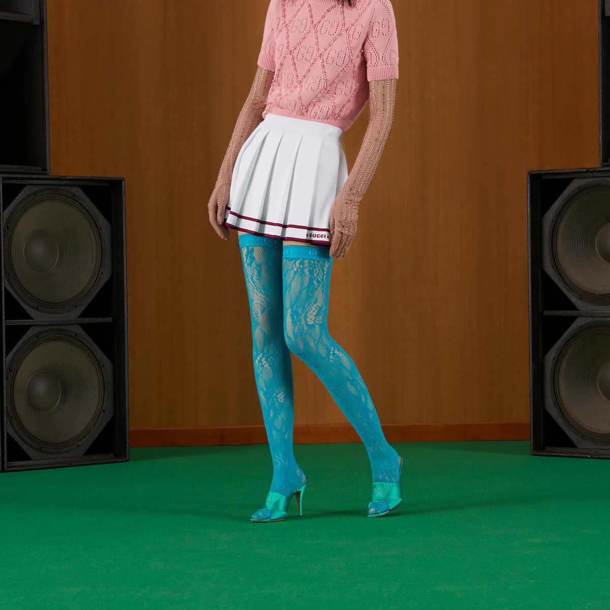Stretch viscose skirt - 6