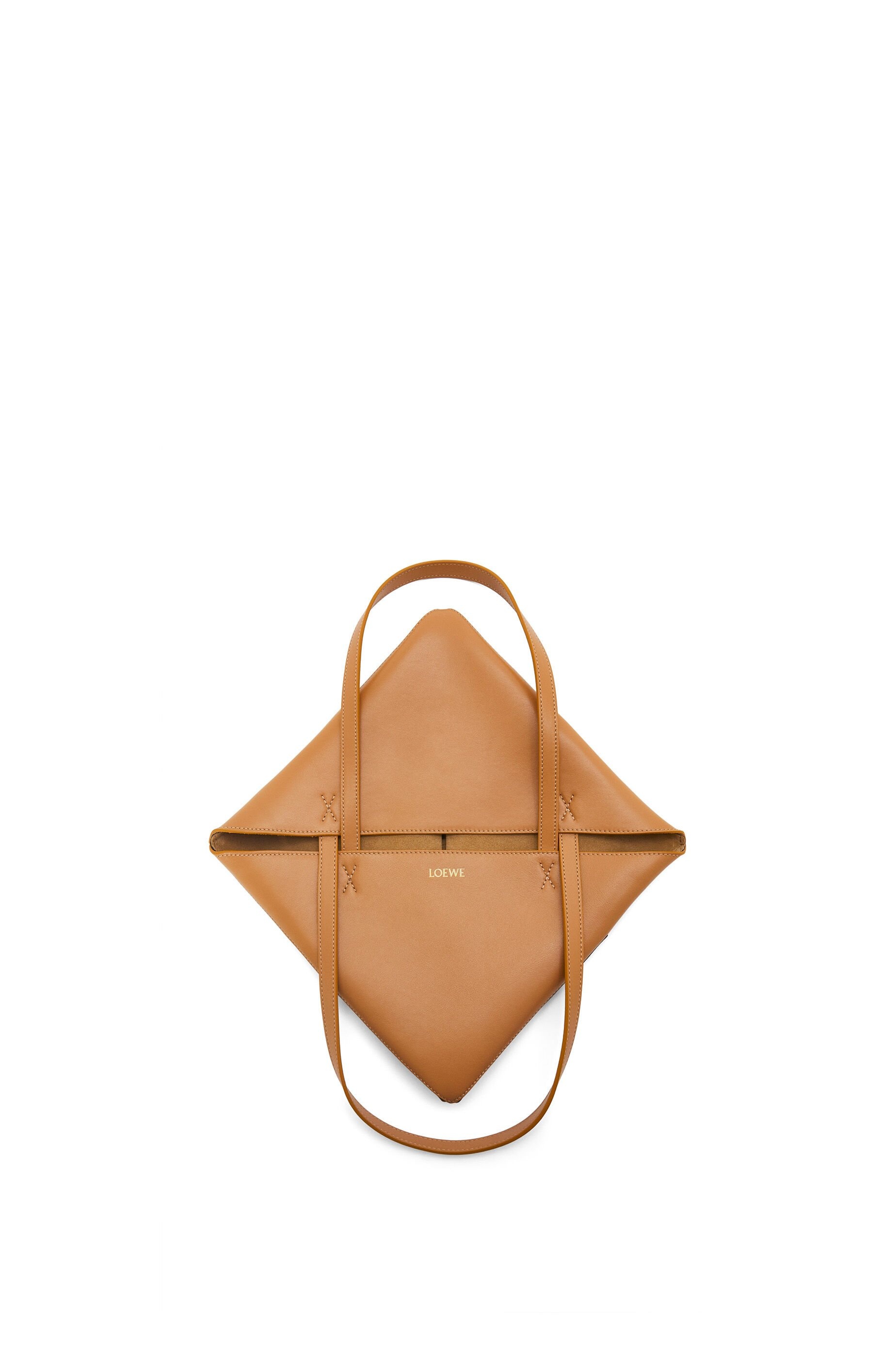 Puzzle Fold Tote in shiny calfskin - 8