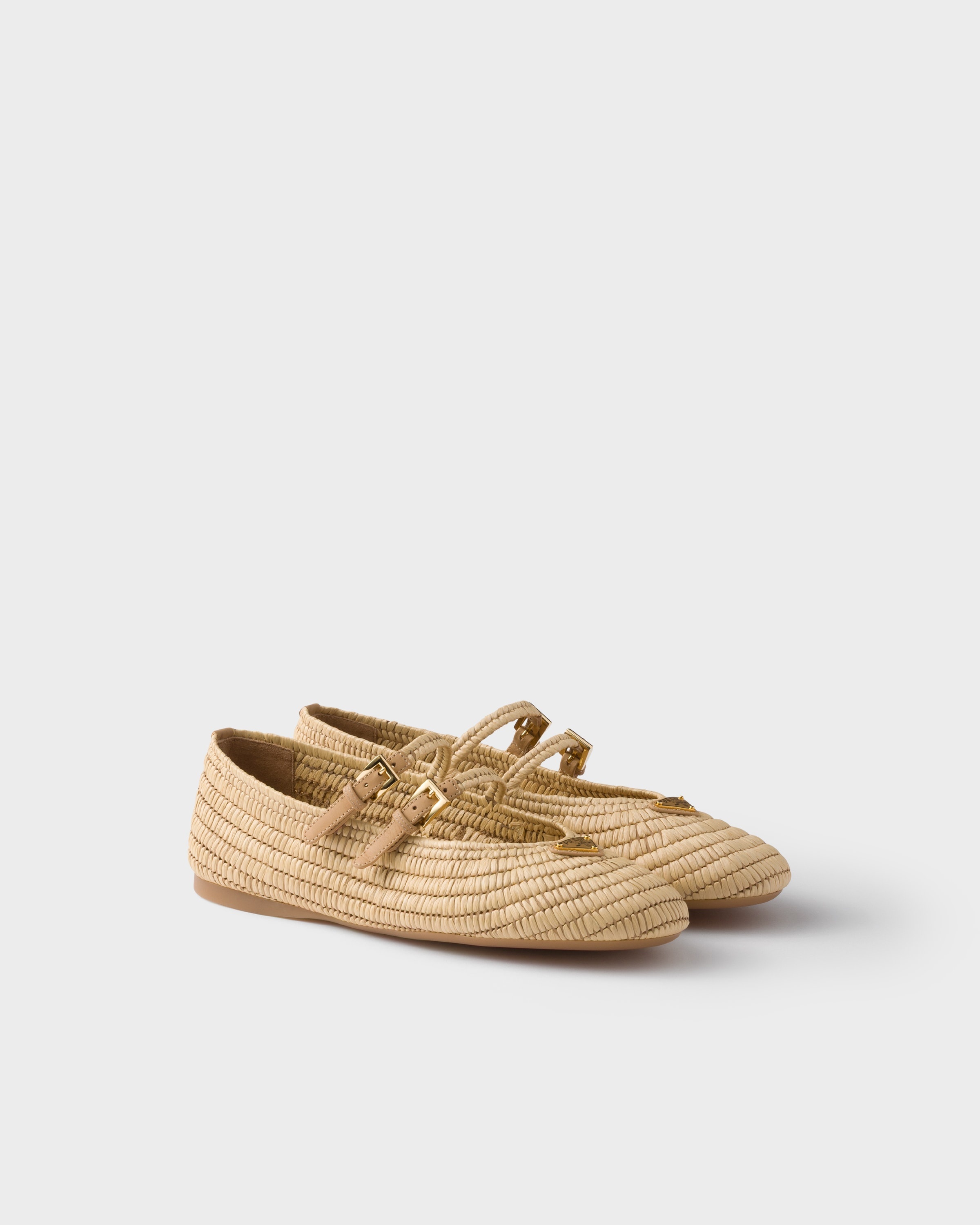 【関税＆送料込み】Prada Crochet Ballerinas Shoes Prada Crochet Ballerinas Shoes | Black | FARFETCH
