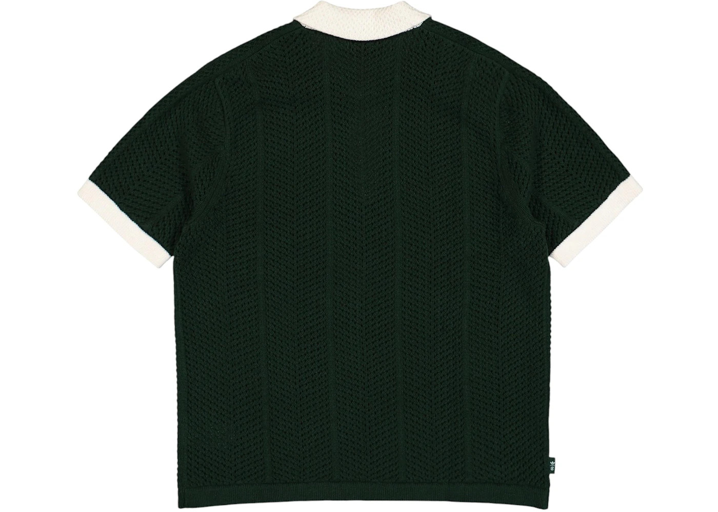 adidas x CLOT Knit Polo Green Night - 2