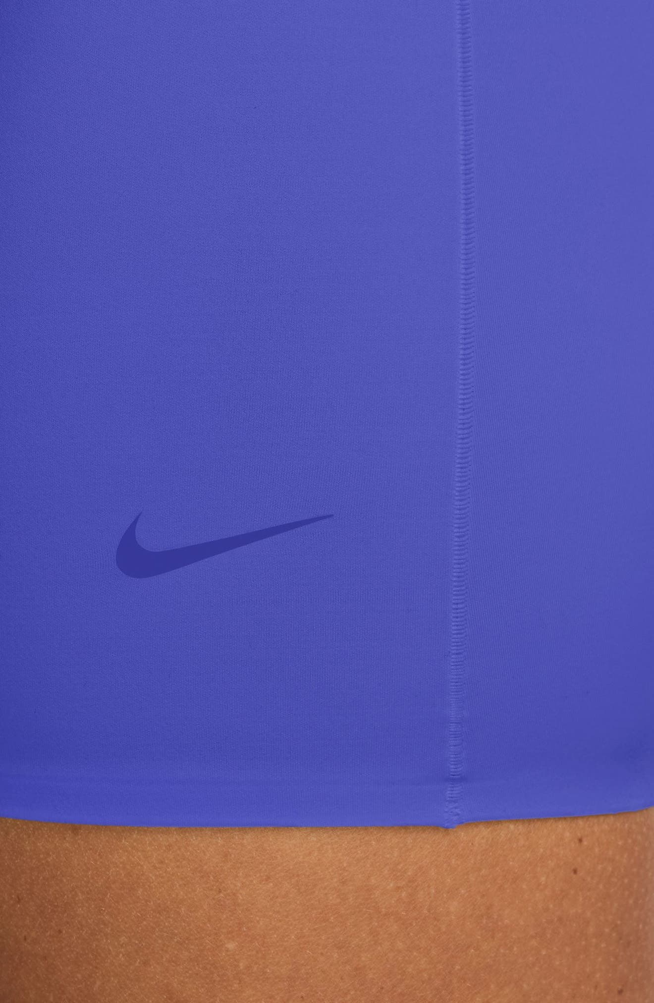 Nike Form Dri-FIT Boy Shorts in Persian Violet/Clear at Nordstrom - 4