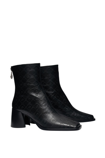 Marine Serre Embossed Leather MS Boots outlook