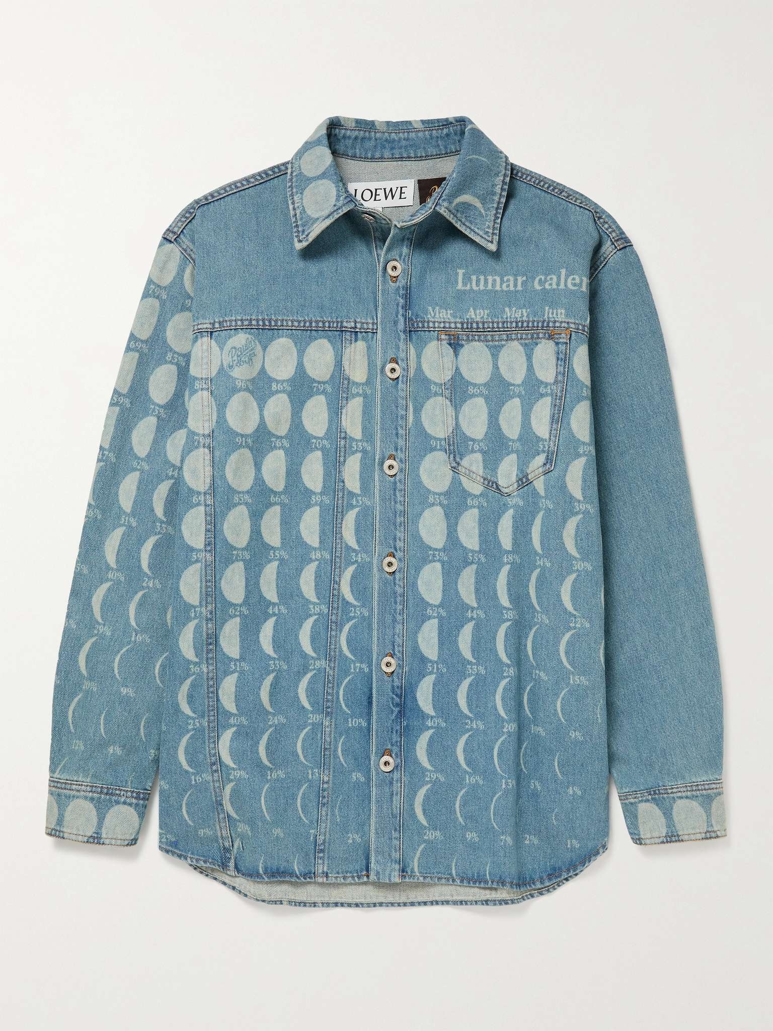 + Paula's Ibiza Printed Denim Overshirt - 1