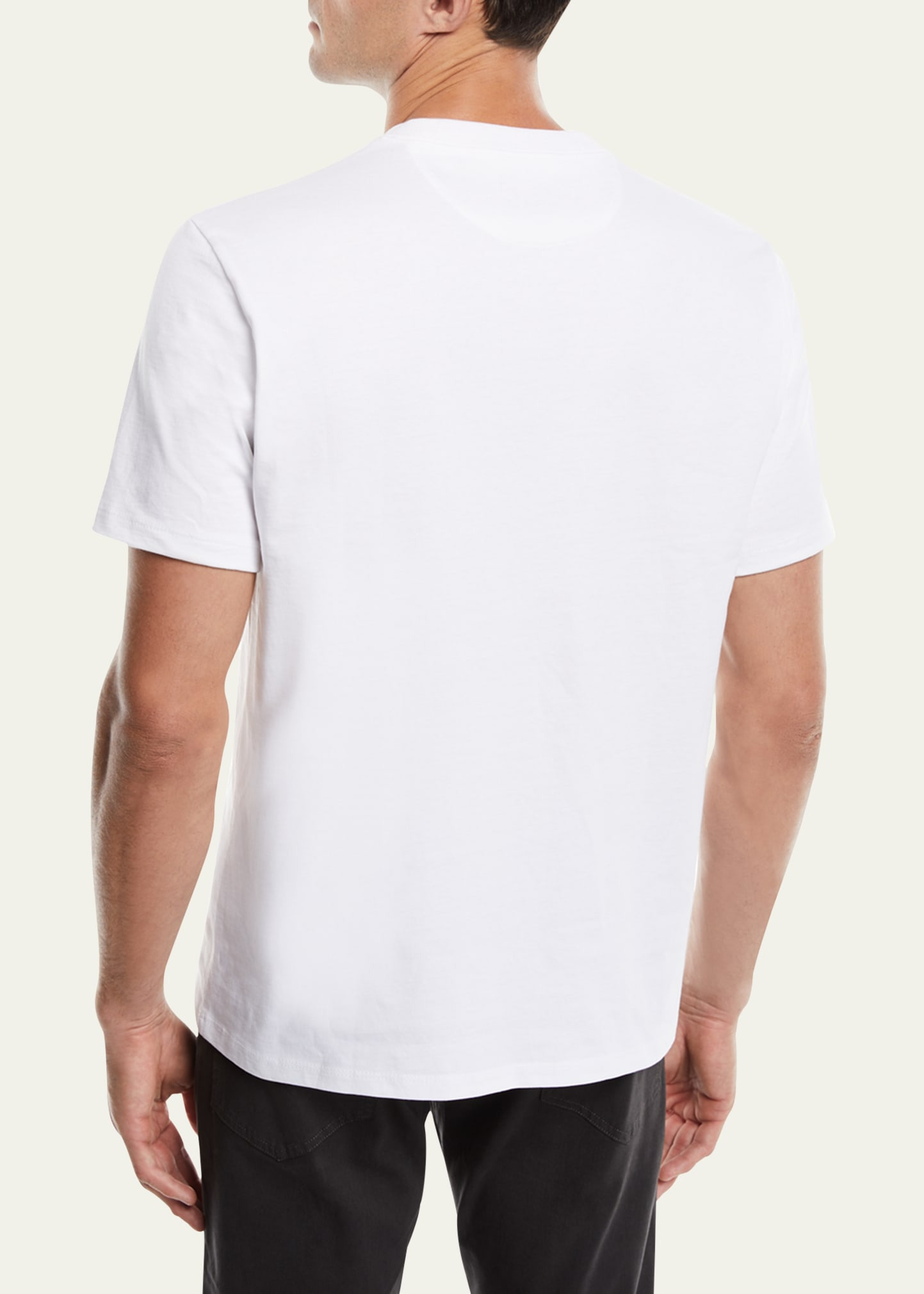 Men's Heavyweight Cotton Crewneck Classic Fit T-Shirt - 3