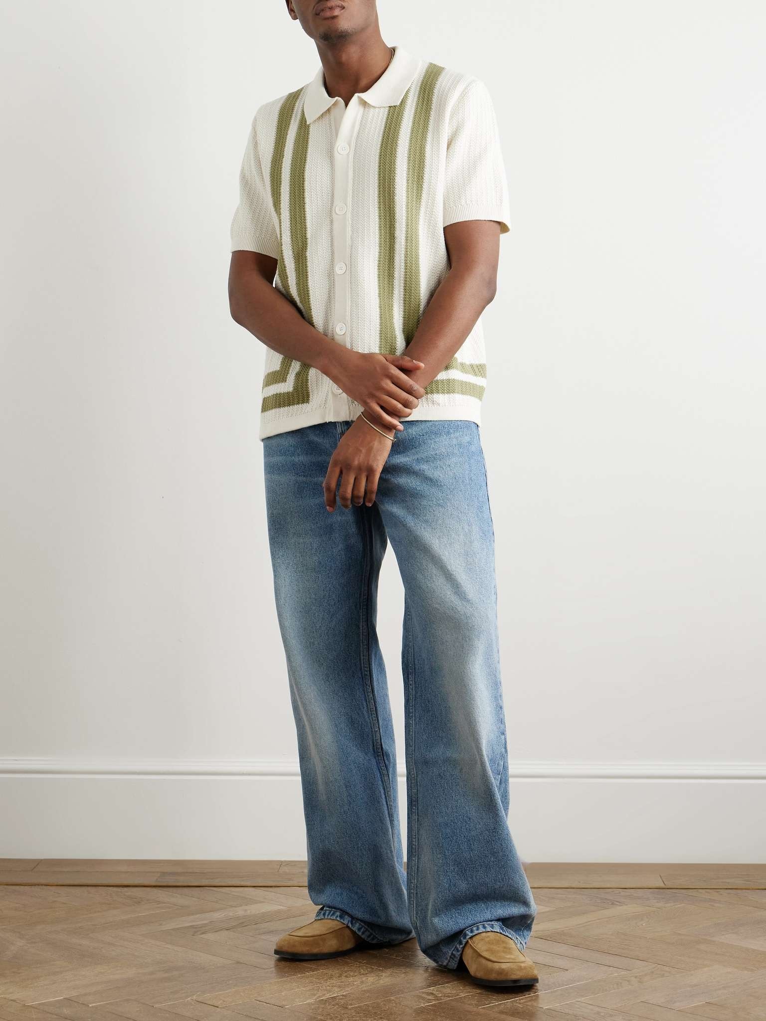 Ares 6636 Striped Organic Cotton Shirt - 2