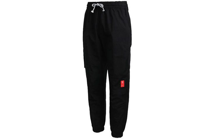 Men's Nike Lacing Cargo Bundle Feet Sports Pants/Trousers/Joggers Autumn Black CK6758-010 - 3