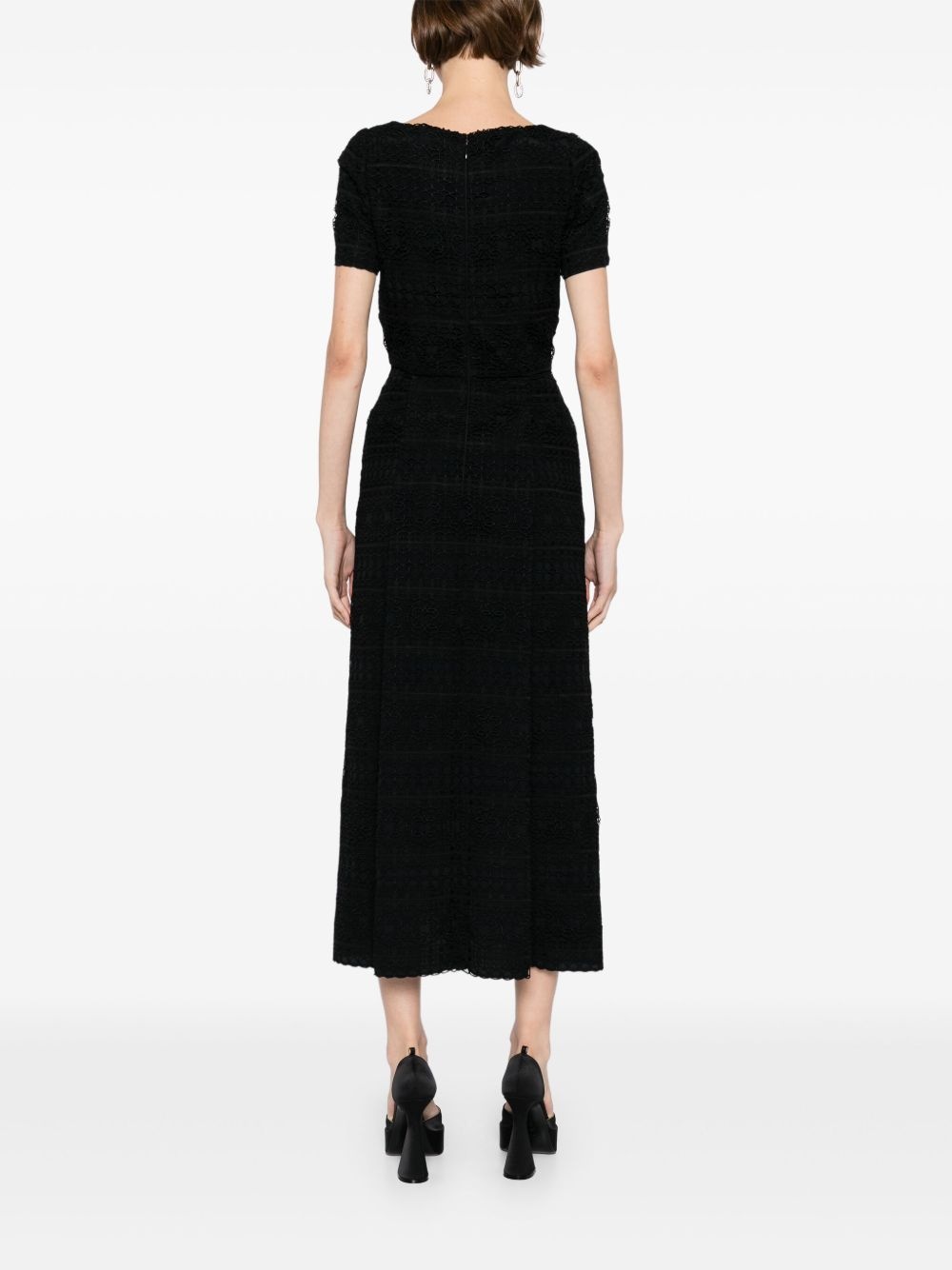 Macramé midi dress - 4