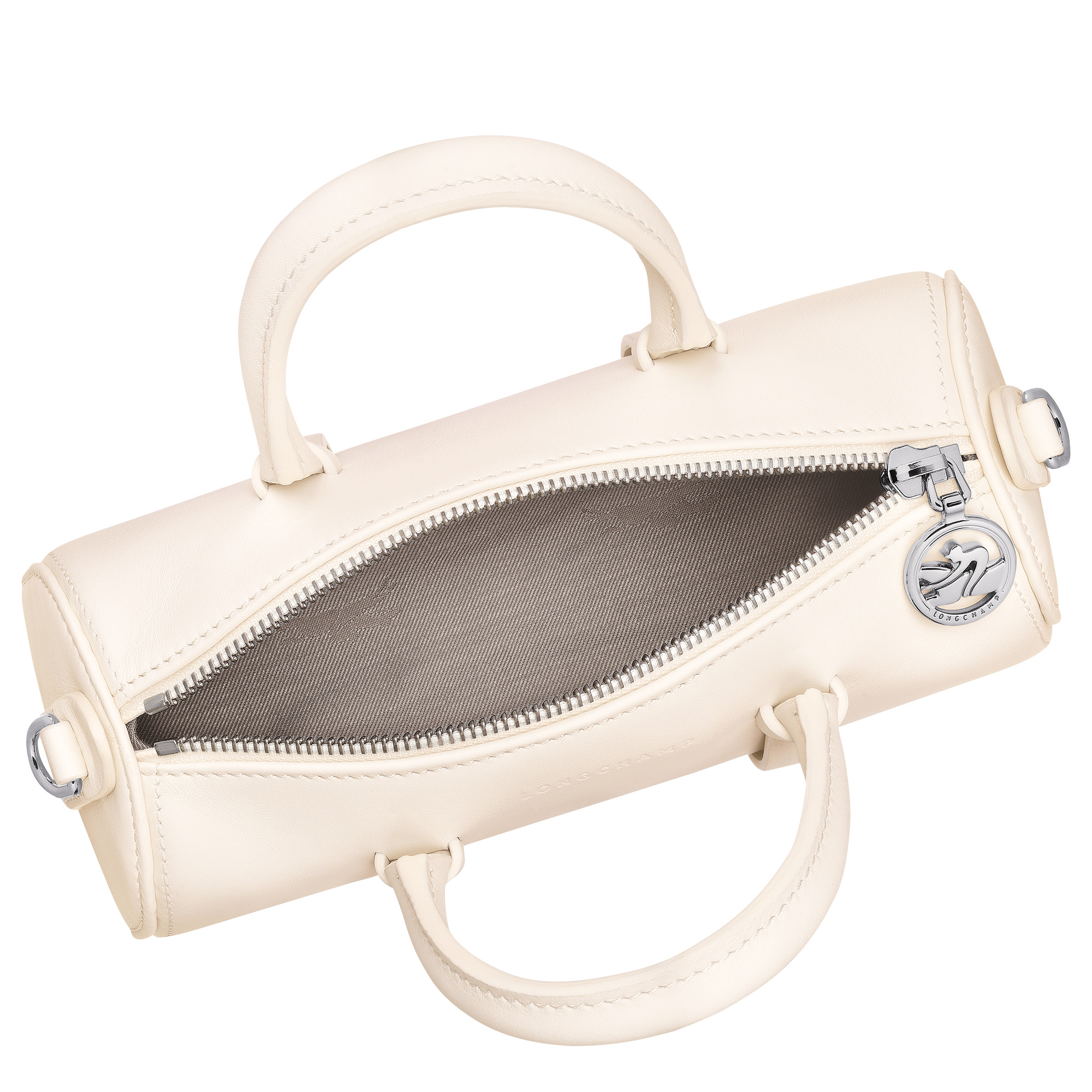 Daylong S Handbag Ecru - Leather - 5