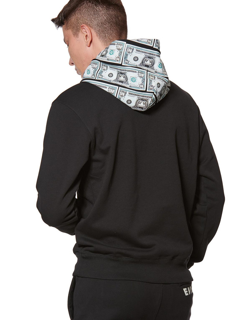 BANKNOTE SEAGULL PRINT HOODIE 4