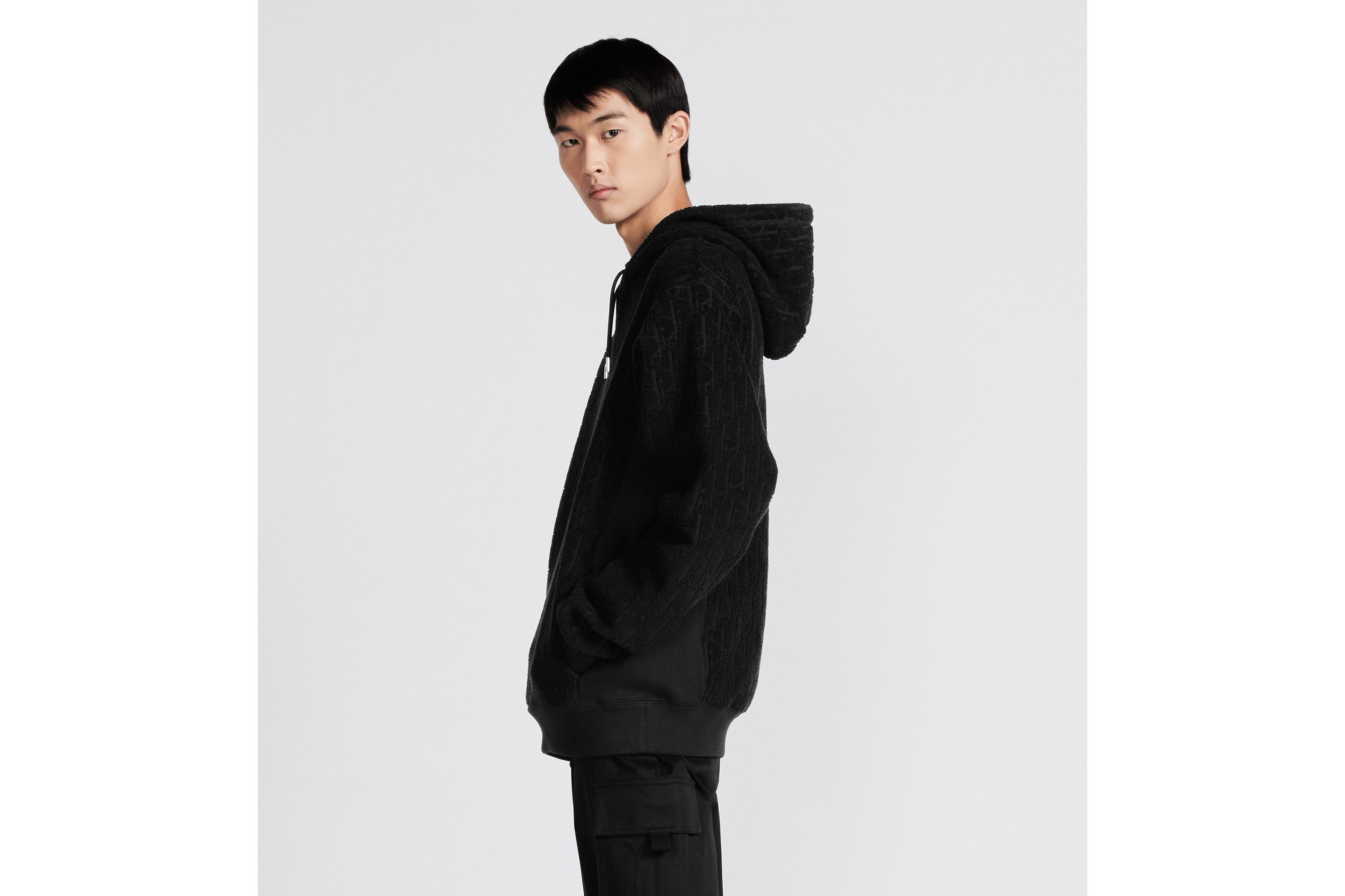 Dior Oblique Relaxed-Fit Hooded Sweatshirt - 5