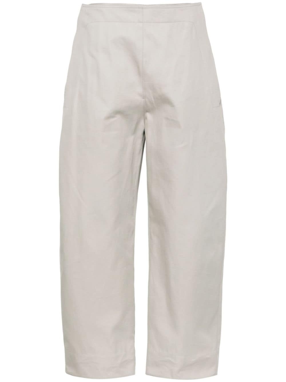 Sailor mid-rise wide-leg trousers - 1