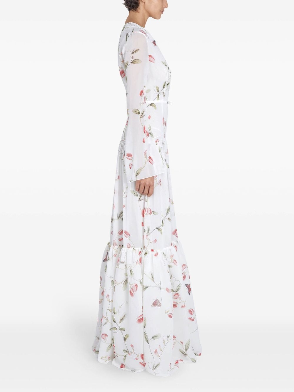 printed gown - 4