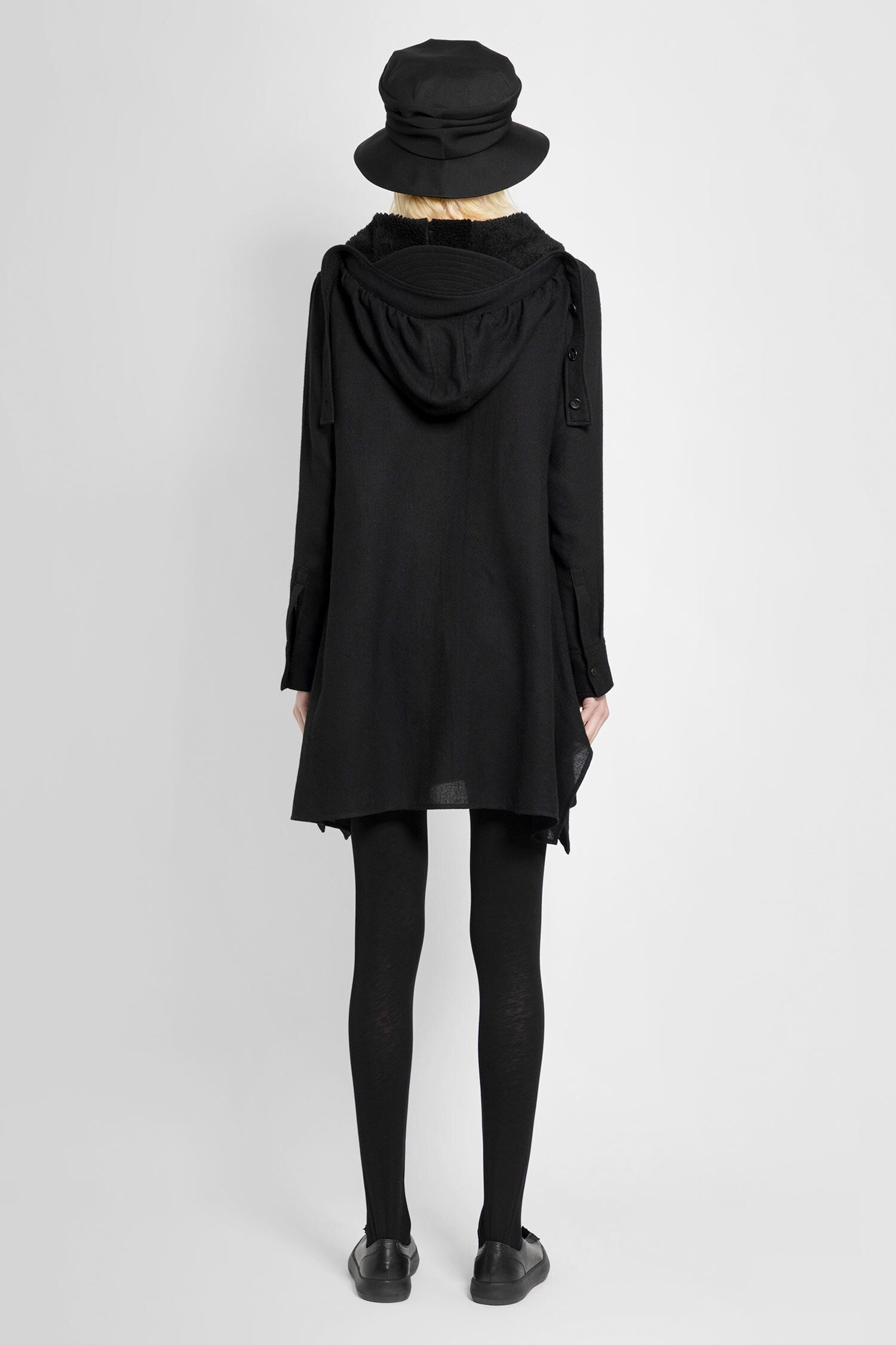 YOHJI YAMAMOTO WOMAN BLACK DRESSES - 4