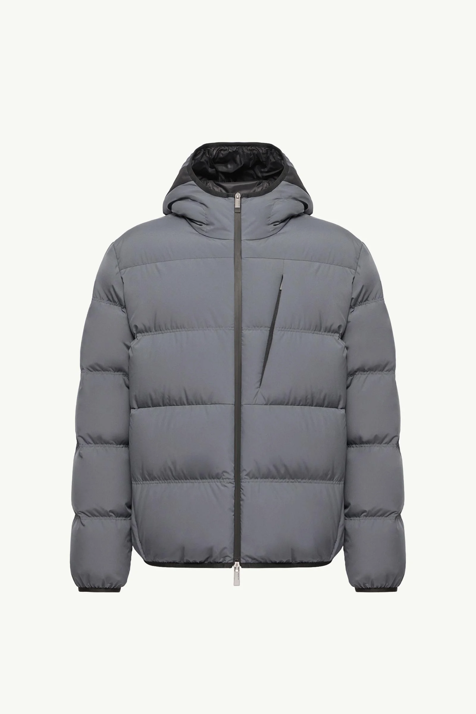 Poitevin Hooded Short Down Jacket - 1
