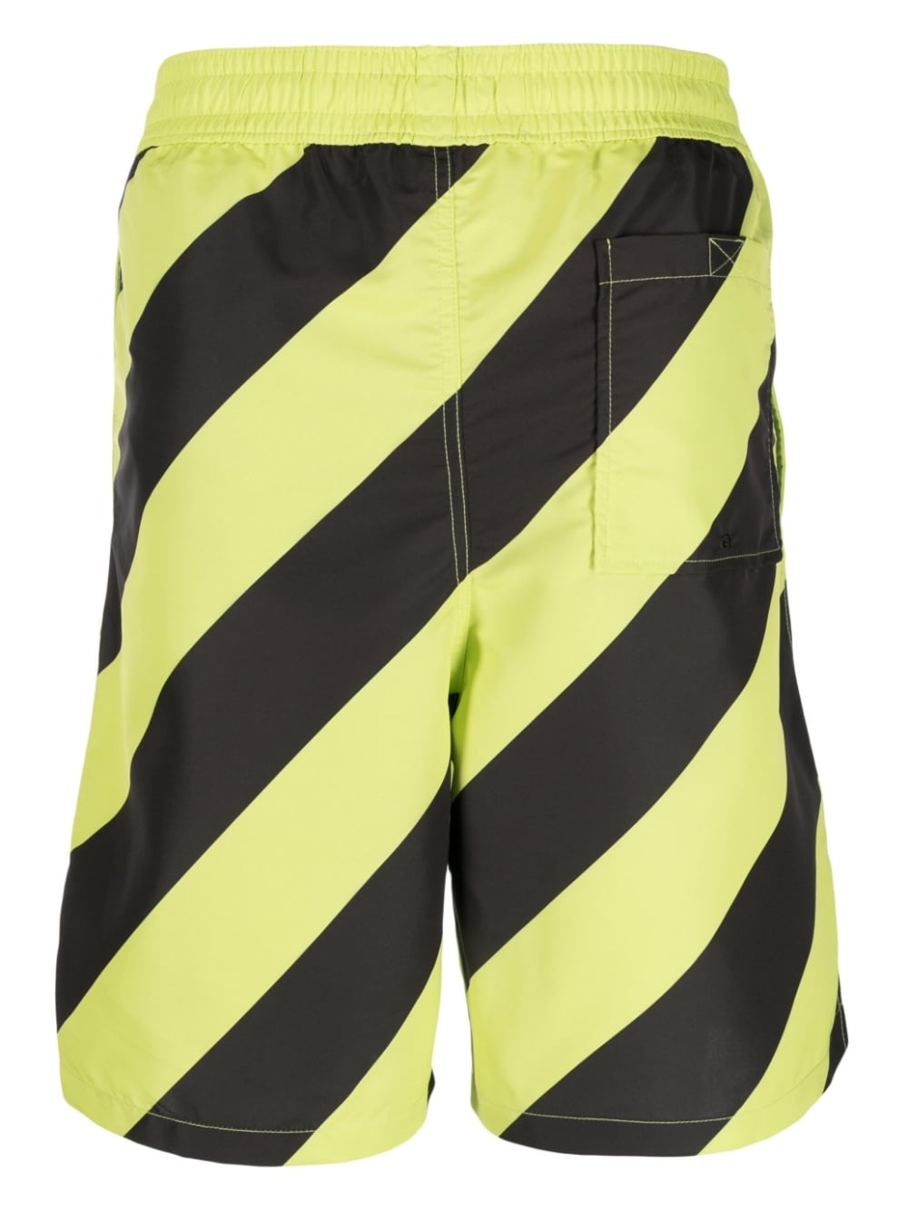 Diag Surfer striped swim shorts - 2