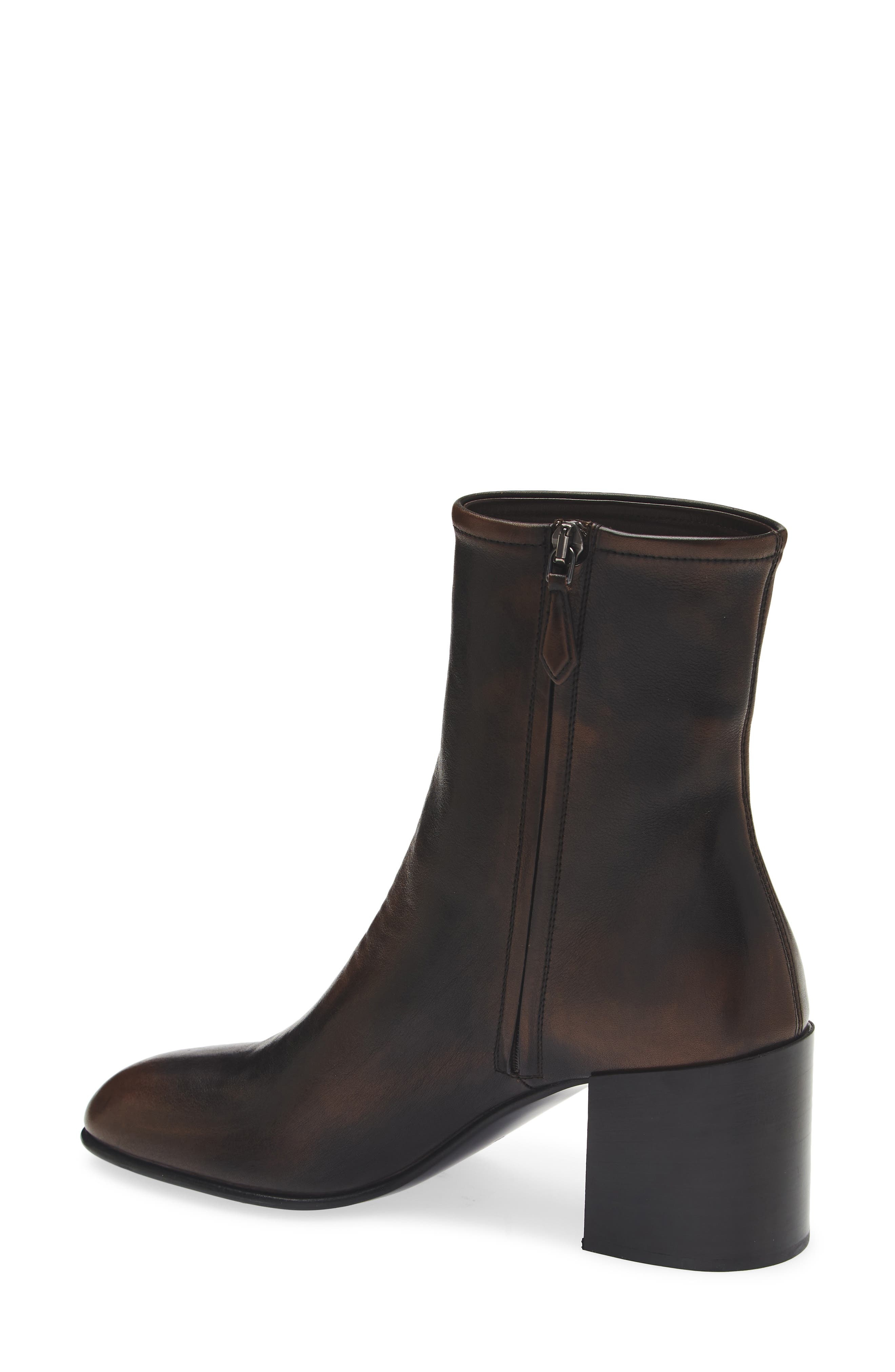 Miu Miu Block Heel Bootie in Moro at Nordstrom - 2